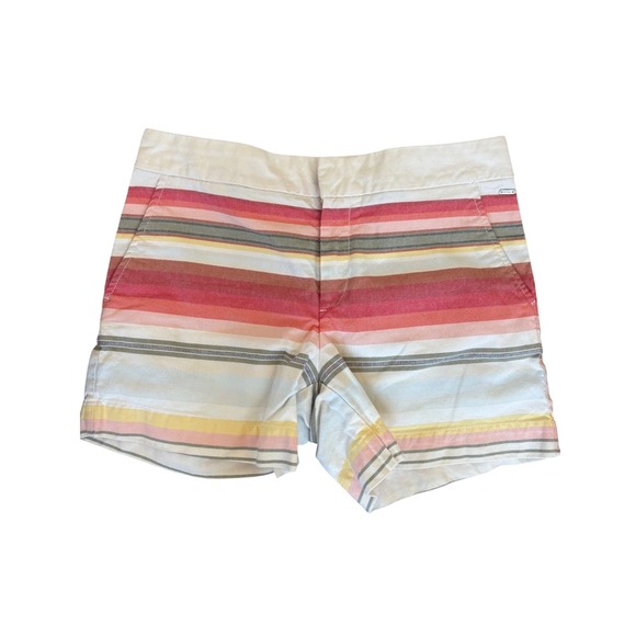 Tommy Hilfiger Women's Striped Shorts Size 8 Colorful Casual Summer - Picture 2 of 5
